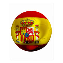 Spain Football Postcard