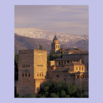 Spain, Granada, Andalucia The Alhambra, 2 posters