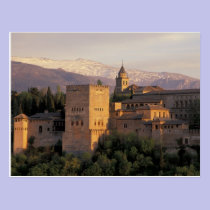Spain, Granada, Andalucia The Alhambra, postcards