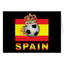 Spain King Of Football Card