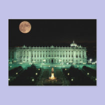 Spain, Madrid, Royal Palace and Plaza de postcards