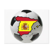 Spain national team post card