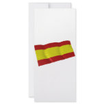spain rack card template