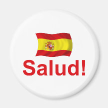 Spain Salud! Magnets