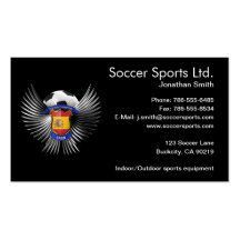 Spain Soccer Champions Business Card