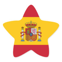 spain star sticker