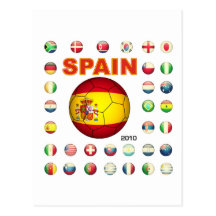 Spain T-Shirt Postcards
