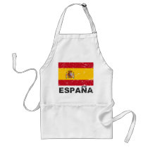 Spain Vintage Flag Apron