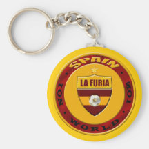 Spain World No 1 New Luxury style logo emblem Key Chain