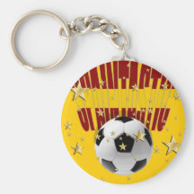 Spaintastic Spain Soccer 2010 World Champions Keychains