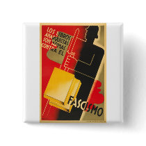 Spanish Civil War Anarchist / Facism Rare Poster Pins