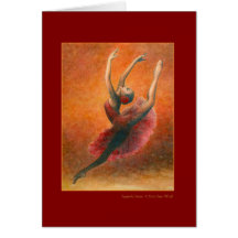 Spanish Dance Greeting Card (customizable)