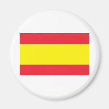 Spanish Flag Fridge Magnet