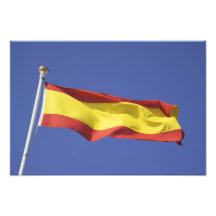 Spanish Flag RF) Photo