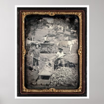 Spanish Flat, 1852 by Joseph Blaney Starkweather Poster