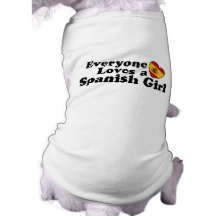 Spanish Girl Doggie Shirt