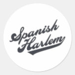 Spanish Harlem Round Stickers