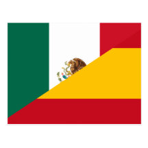 Spanish Language, hybrids Post Card