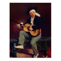 Spanish singer - Edouard Manet postcards