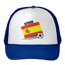 Spanish Soccer Team Hats