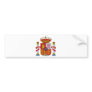 Spanish Spain Official Coat Of Arms Heraldry Symbo Bumper Stickers