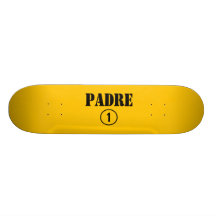 Spanish Speaking Fathers & Dads : Padre Numero Uno Skateboard Deck