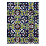 Spanish Tile in Mexico Post Card
