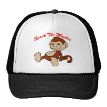 Spank The Monkey Mesh Hat