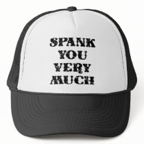 Spank You Very Much Mesh Hats