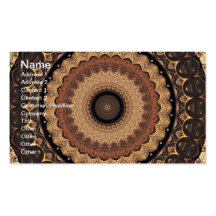 Spare Change Kaleidoscope Business Card