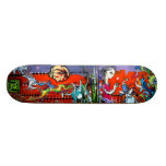 Spark Catcher - Street Sk8 Art Skate Board Deck