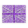 Sparkle Look UK Purple postcard