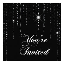 Sparkle & Shine Faux Sequin : Invitation