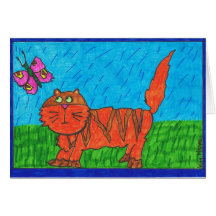 sparkles sparkles and the butterfly Card