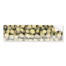 Sparkling Golden Polka Dots