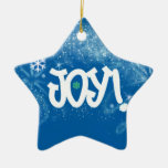 Sparkling Joy Christmas Ornament