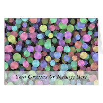 Sparkling Rainbow Polka Dots