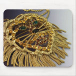 Sparkling Rhinestone Lion Mousepad