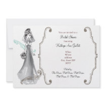 "Sparkly Bride" Bridal Shower Invitation