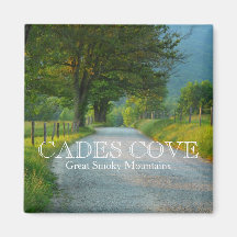 Sparks Lane Cades Cove Sunset magnet