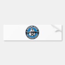 Sparlock the Warrior Wizard Bumper Sticker