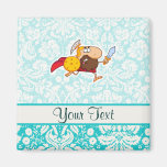 Spartan Gladiator; Cute Magnets