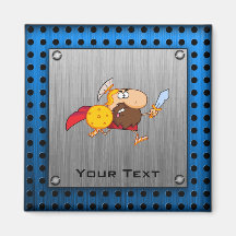 Spartan Gladiator; Metal-look Magnet