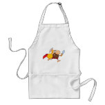 Spartan-Gladiator-Running-With-a-Sword-and-Shield Aprons
