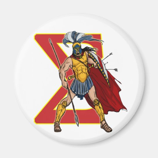 SPARTAN HOPLITES FRIDGE MAGNETS