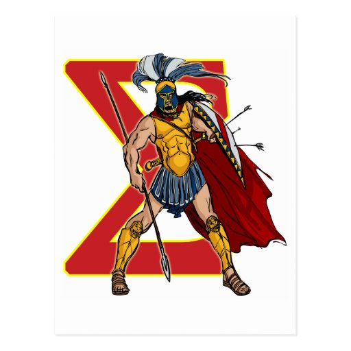 SPARTAN HOPLITES POSTCARDS
