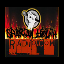 Spartan Youth Radio Grunge On Fire Design t-shirts
