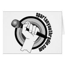 Spartan Youth Radio's Iconic Logo Card