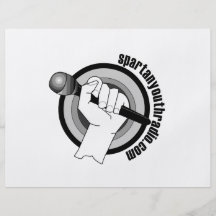 Spartan Youth Radio's Iconic Logo Custom Flyer