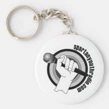 Spartan Youth Radio's Iconic Logo Keychains